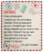 To My Granddaughter | Fleece Air Mail Delivery Blanket