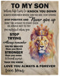 To My Son | Lionheart Legacy | Never Give Up
