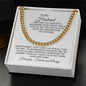 To My Husband | Deep In Your Heart (Cuban Link Necklace)