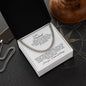 To My Husband | Deep In Your Heart (Cuban Link Necklace)