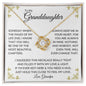To My Granddaughter | Love Knot - From Grandpa | Filled This With My Love and Light