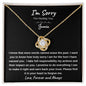 I'm Sorry | Personalized Love Knot