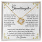To My Granddaughter | Love Knot - Filled This with My Love and Light