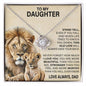 To My Daughter |This Old Lion | Love Knot Necklace