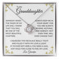 To My Granddaughter | Love Knot - From Grandpa | Filled This With My Love and Light
