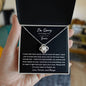 I'm Sorry | Personalized Love Knot