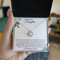 Bonus Daughter | Family Isn't Always Blood (Love Knot Necklace)