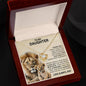 To My Daughter |This Old Lion | Love Knot Necklace