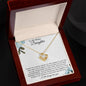 Bonus Daughter | Family Isn't Always Blood (Love Knot Necklace)