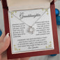 To My Granddaughter | Love Knot - Filled This with My Love and Light