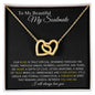 To My Soulmate | Everlasting Bond - Interlocking Hearts Necklace