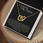 To My Soulmate | Everlasting Bond - Interlocking Hearts Necklace