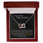 To My Soulmate | Everlasting Bond - Interlocking Hearts Necklace