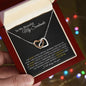To My Soulmate | Everlasting Bond - Interlocking Hearts Necklace
