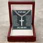 Cuban Chain with Artisan Cross Necklace