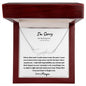 I'm Sorry | Personalized Name Necklace