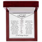 To My Amazing Daughter | Personalized Birth Flower Name Necklace