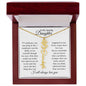 To My Amazing Daughter | Personalized Birth Flower Name Necklace