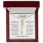 To My Amazing Daughter | Personalized Birth Flower Name Necklace