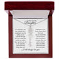 To My Amazing Daughter | Personalized Birth Flower Name Necklace