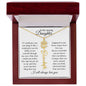 To My Amazing Daughter | Personalized Birth Flower Name Necklace
