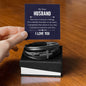 Men's Cross Leather Bracelet