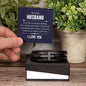 Men's Cross Leather Bracelet