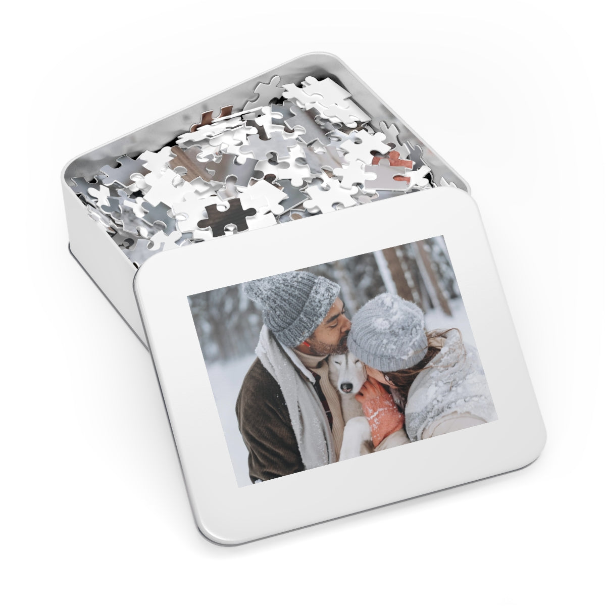 Custom Photo Puzzle: Personalized Family Keepsake, Memory Gift