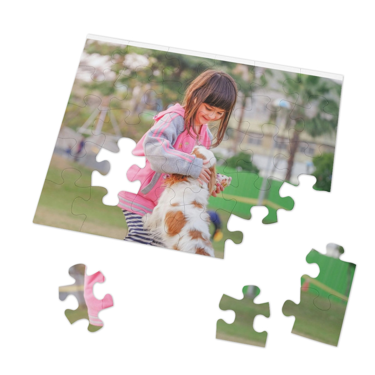 Custom Photo Puzzle: Personalized Family Keepsake, Memory Gift
