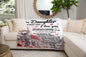 Personalize To My Daughter Sherpa Blanket 50×60