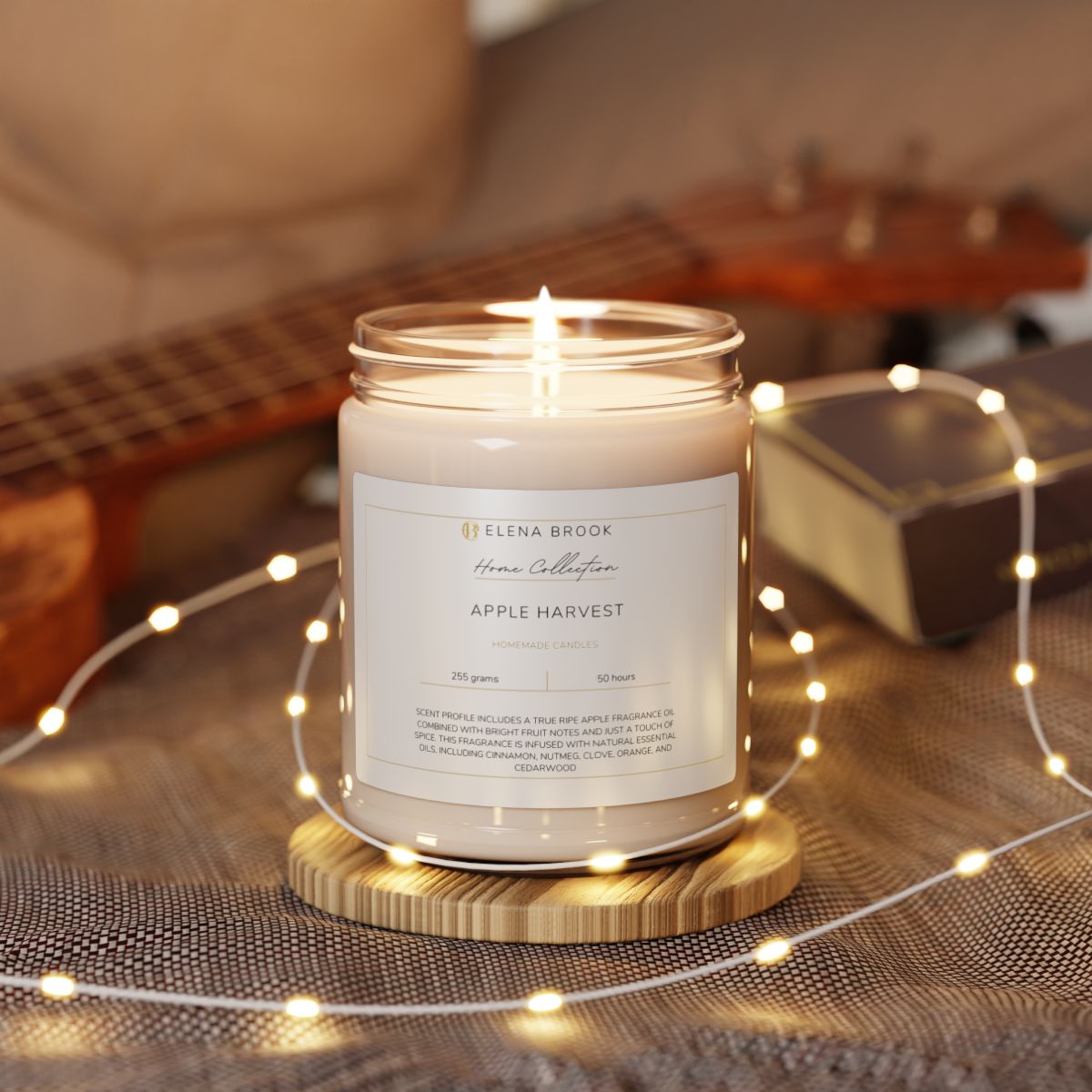 Elena Brook Soy Candle Home Collection