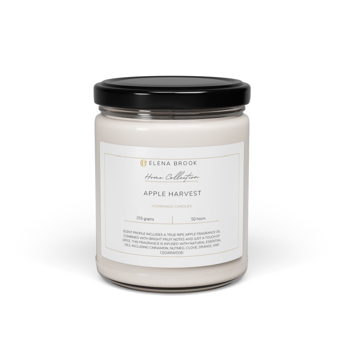 Elena Brook Soy Candle Home Collection