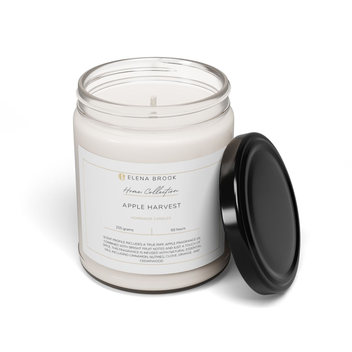Elena Brook Soy Candle Home Collection