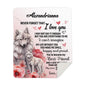 Personalize To My Daughter Sherpa Blanket 50×60
