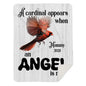 Cardinal Memorial Mink Sherpa Blanket 60×80 - Personalization
