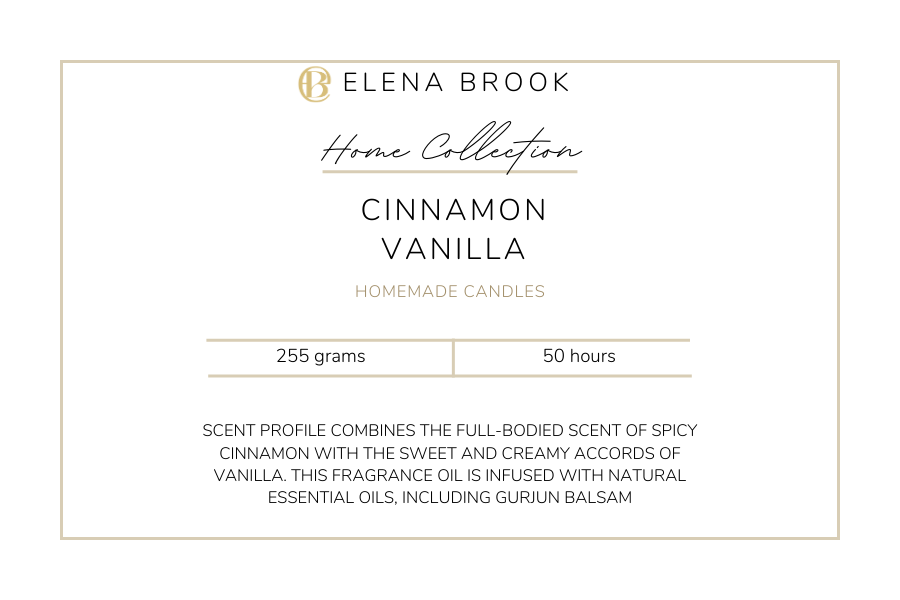 TranquilGlow Luxury Candle Collection by Elena Brook
