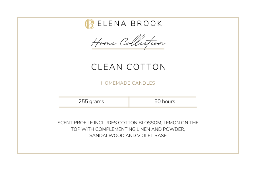 TranquilGlow Luxury Candle Collection by Elena Brook