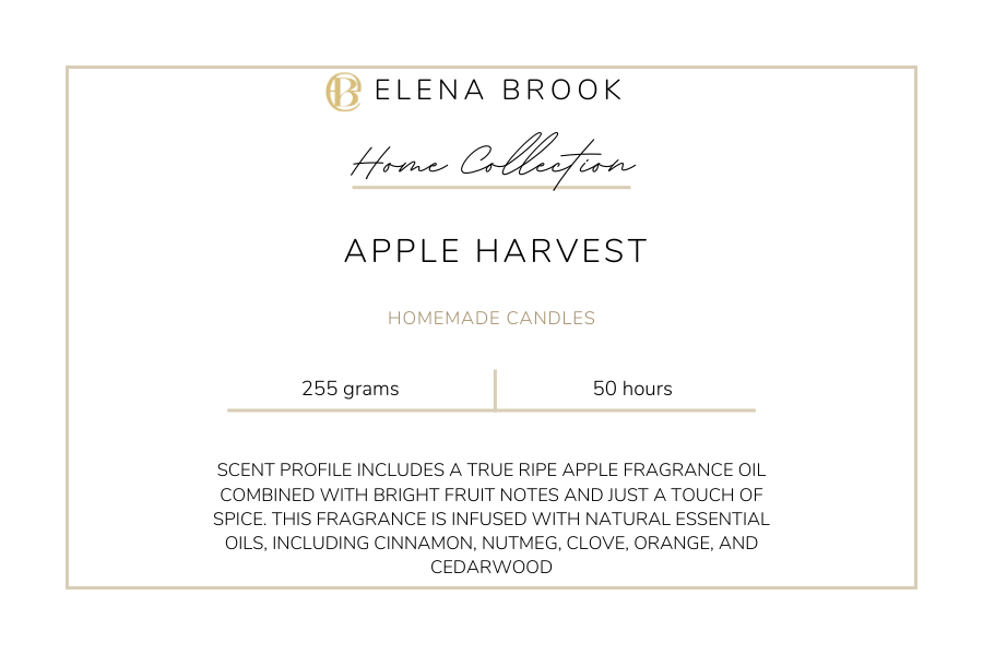 TranquilGlow Luxury Candle Collection by Elena Brook