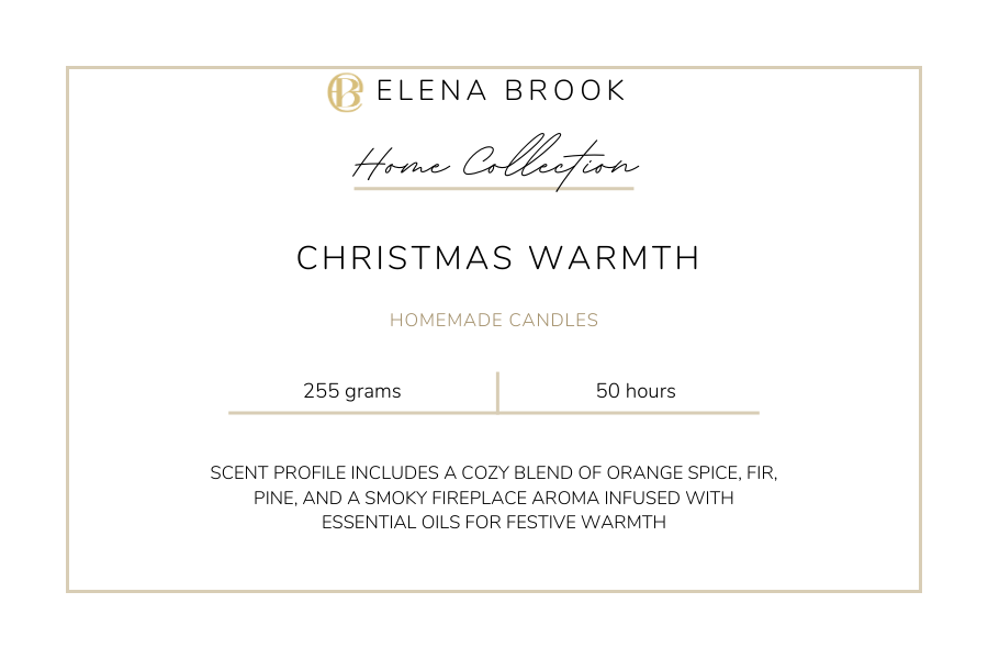 TranquilGlow Luxury Candle Collection by Elena Brook