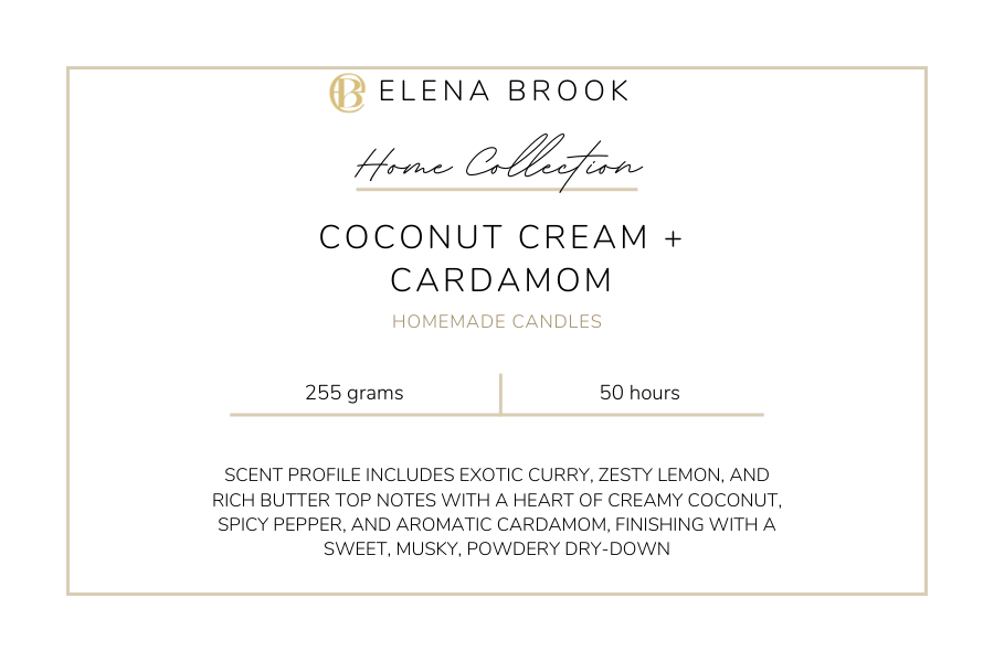 TranquilGlow Luxury Candle Collection by Elena Brook