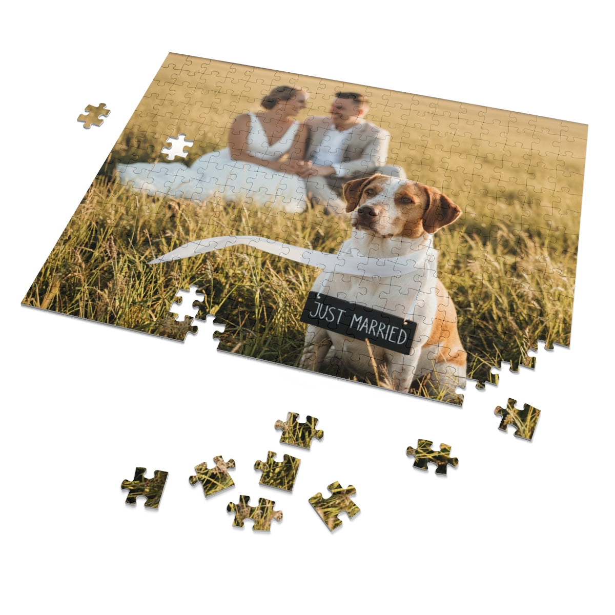 Custom Photo Puzzle: Personalized Family Keepsake, Memory Gift