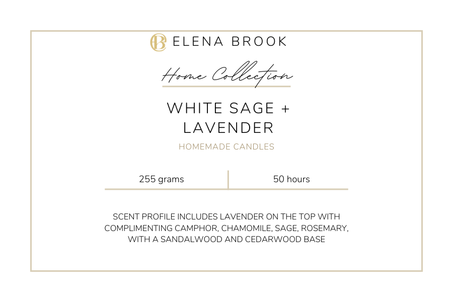 TranquilGlow Luxury Candle Collection by Elena Brook