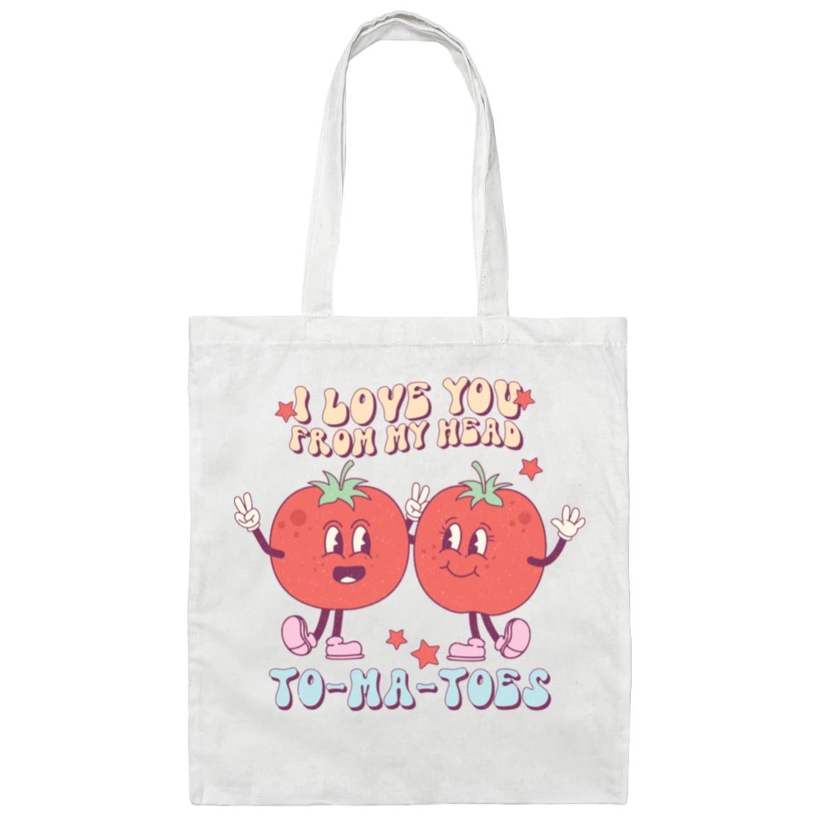 Valentine Canvas Tote