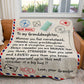 Virtual Hug Postal Air Delivery Blanket