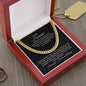 To My Husband | Becoming Your Friend (Cuban Link Necklace)