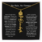 [LIMITED TIME ONLY] No Rain - No Flowers - Never Forget That I Love You | Birth Flower Name Necklace