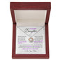 To My Daughter Necklace | You are one of the most Beautiful Chapters | Love Mom