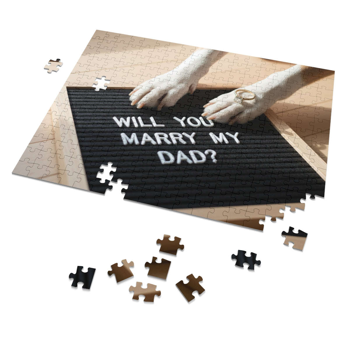 Custom Photo Puzzle: Personalized Family Keepsake, Memory Gift