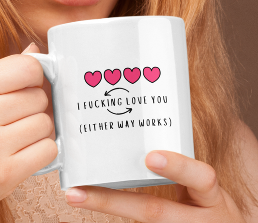 Color Changing Mug - I F*ing Love You