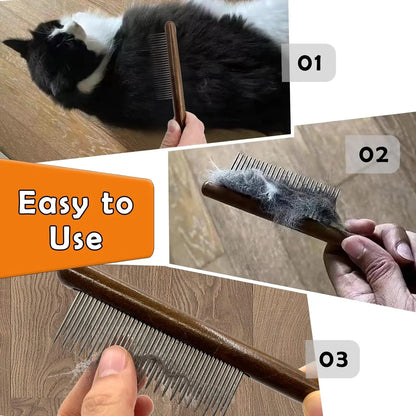 Paw-Fect Groom Trio: Deluxe Cat Combs